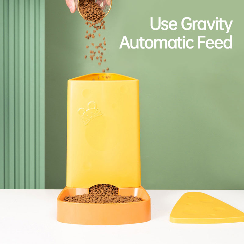 Cat Automatic Feeder Pet Cat Food Pitcher Food Bowl Supplies Feeding Cat Feeding Water In One
