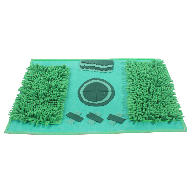 Slow Feeding Pad Dog Toy Sniffing Pad Pet Mat Slow Feeding Pad Felt Pet Dog Sniffing Pad