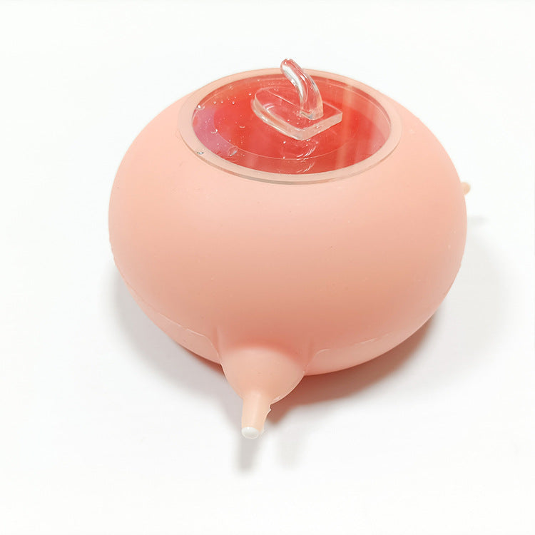 Cat And Dog Bionic Silicone Automatic Feeding Artifact Pacifier Feeding Water Feeding Bottle Pet Milk Bowl Sucking Feeding Device