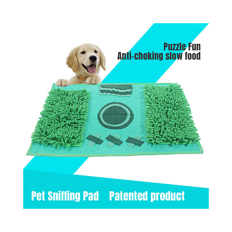 Slow Feeding Pad Dog Toy Sniffing Pad Pet Mat Slow Feeding Pad Felt Pet Dog Sniffing Pad