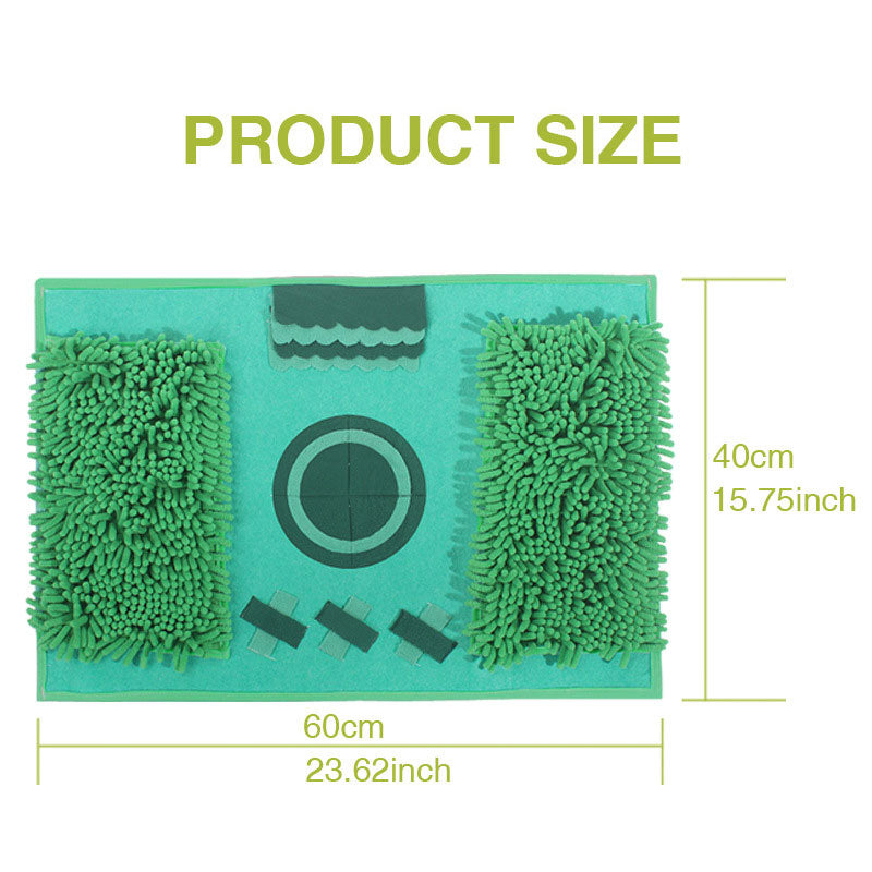 Slow Feeding Pad Dog Toy Sniffing Pad Pet Mat Slow Feeding Pad Felt Pet Dog Sniffing Pad