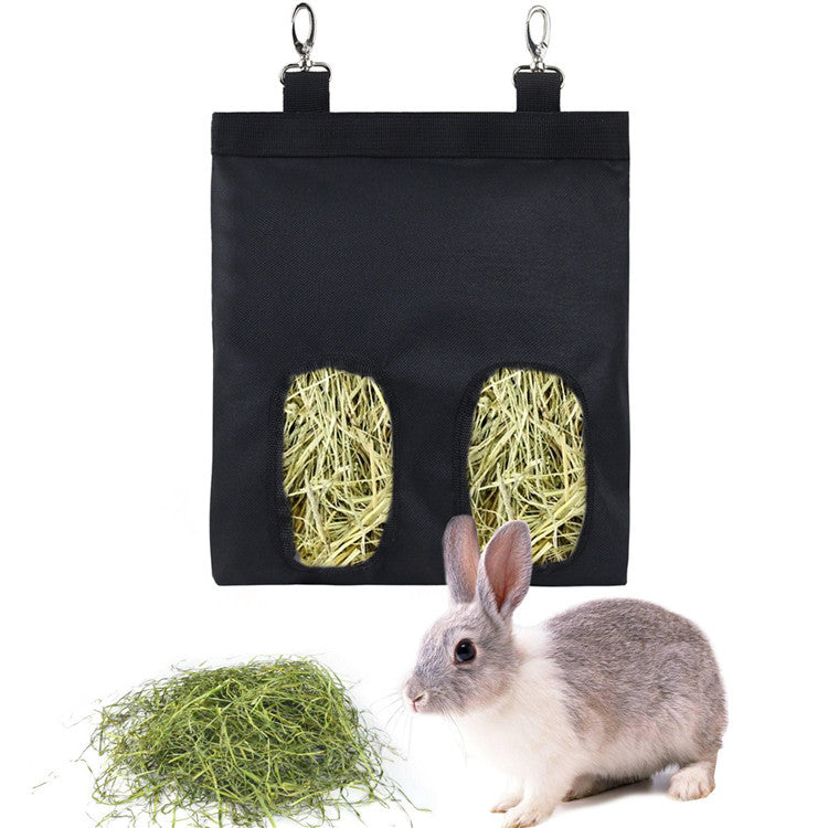 Rabbit Feeding Bag Pet Thatched Bag Mole Feeding Bag Hay Bag Feeder Bag